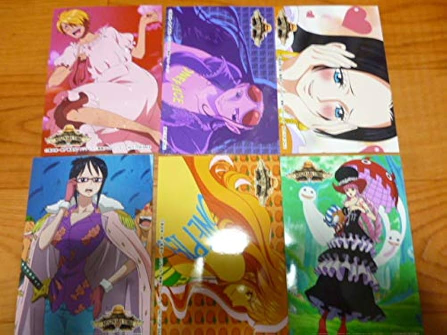 ワンピース　麦わらストア　ブロマイド ONE PIECE ワンピース サマーフェア イラストカード ポスト